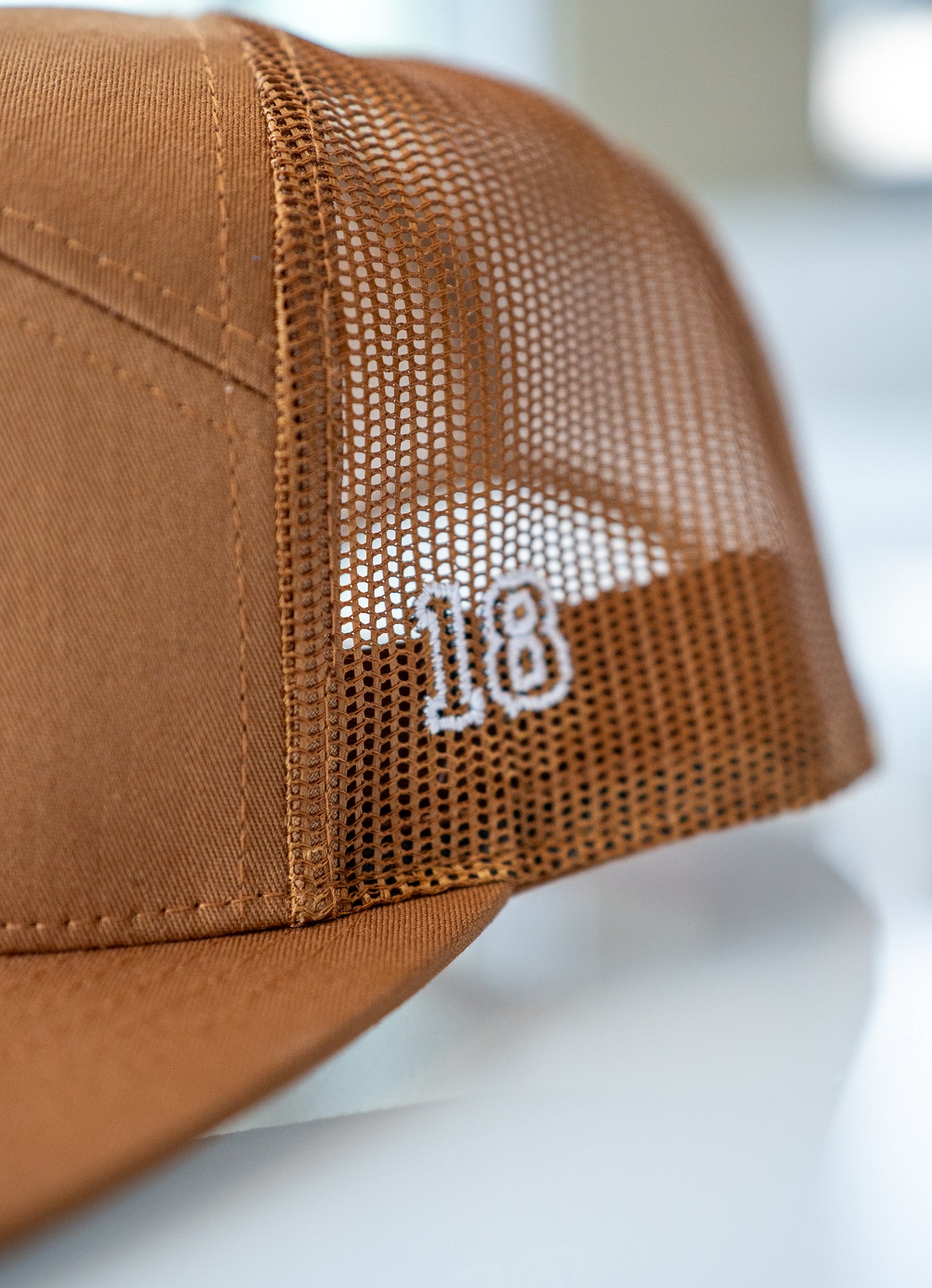 Snapback Flat Bill - Brown