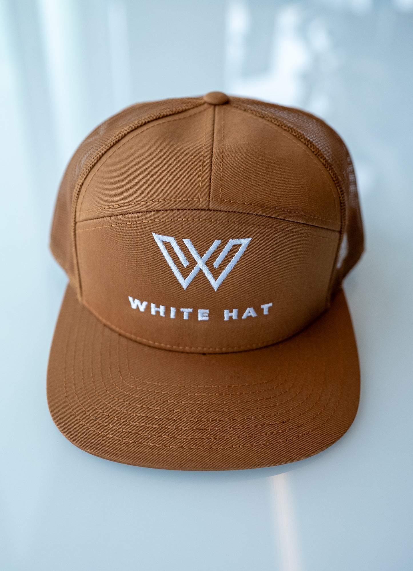 Snapback Flat Bill - Brown